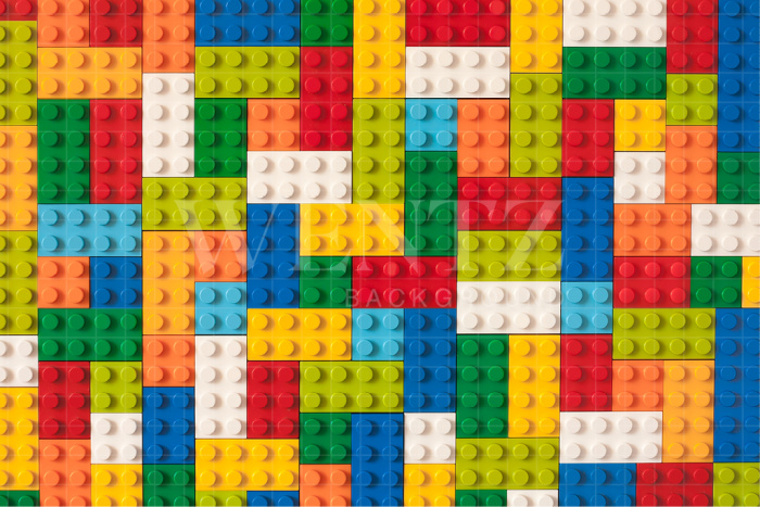 Fundo Fotográfico em Tecido Parede de Lego / Backdrop 2529