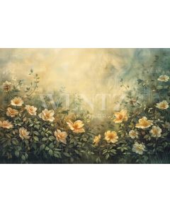 Fundo Fotográfico em Tecido Fine Art Floral 2024 / Backdrop 6175