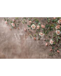 Fundo Fotográfico em Tecido Fine Art Floral 2024 / Backdrop 6185