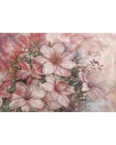 Fundo Fotográfico em Tecido Fine Art Floral 2024 / Backdrop 6197