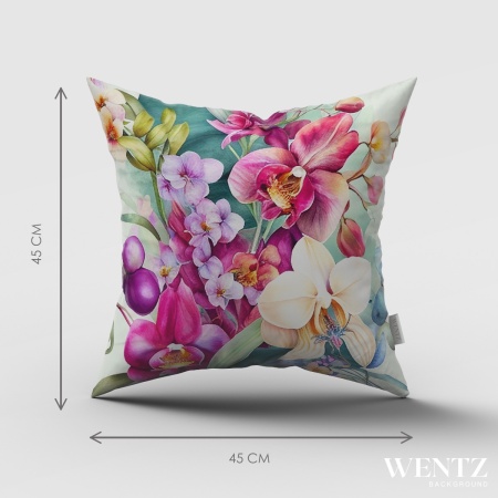 Capa de Almofada Floral - 45 x 45 / WA61