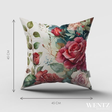 Capa de Almofada Floral - 45 x 45 / WA65