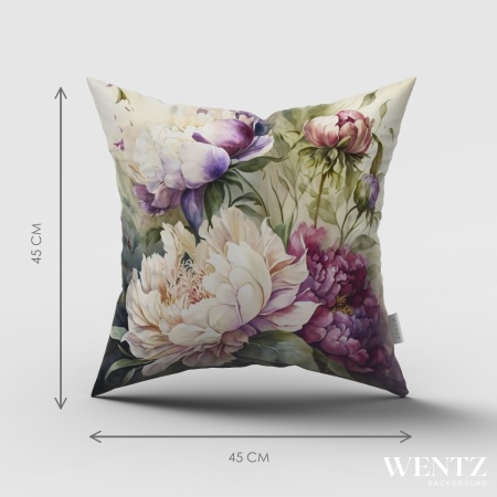 Capa de Almofada Floral - 45 x 45 / WA68