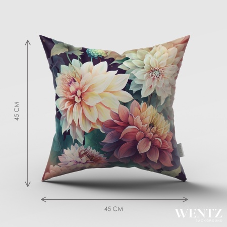 Capa de Almofada Floral - 45 x 45 / WA75