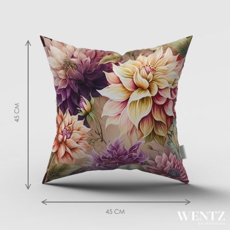 Capa de Almofada Floral - 45 x 45 / WA73