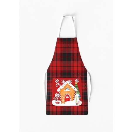 Avental com Bolso Casinha de Doces de Natal / AW44